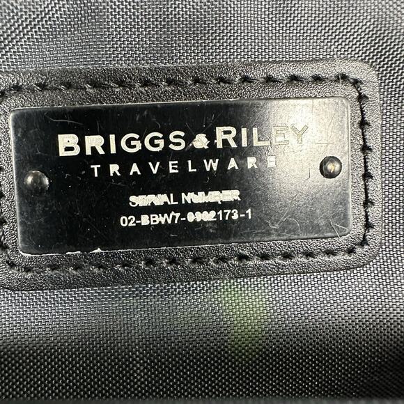BRIGGS & RILEY Travelware Laptop Briefcase Backpack Black Durable Nylon - Picture 13 of 13